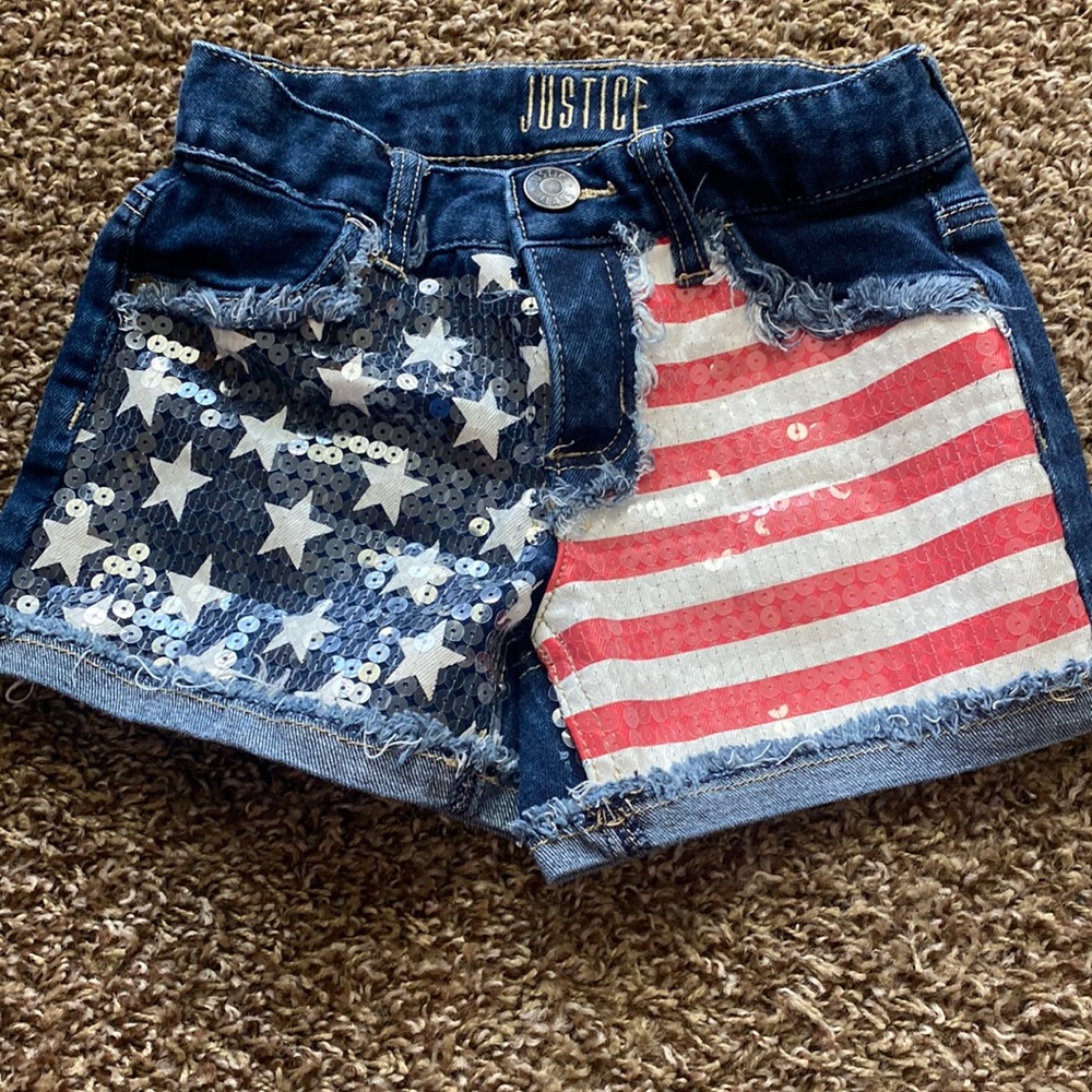 Justice size 8 shorts